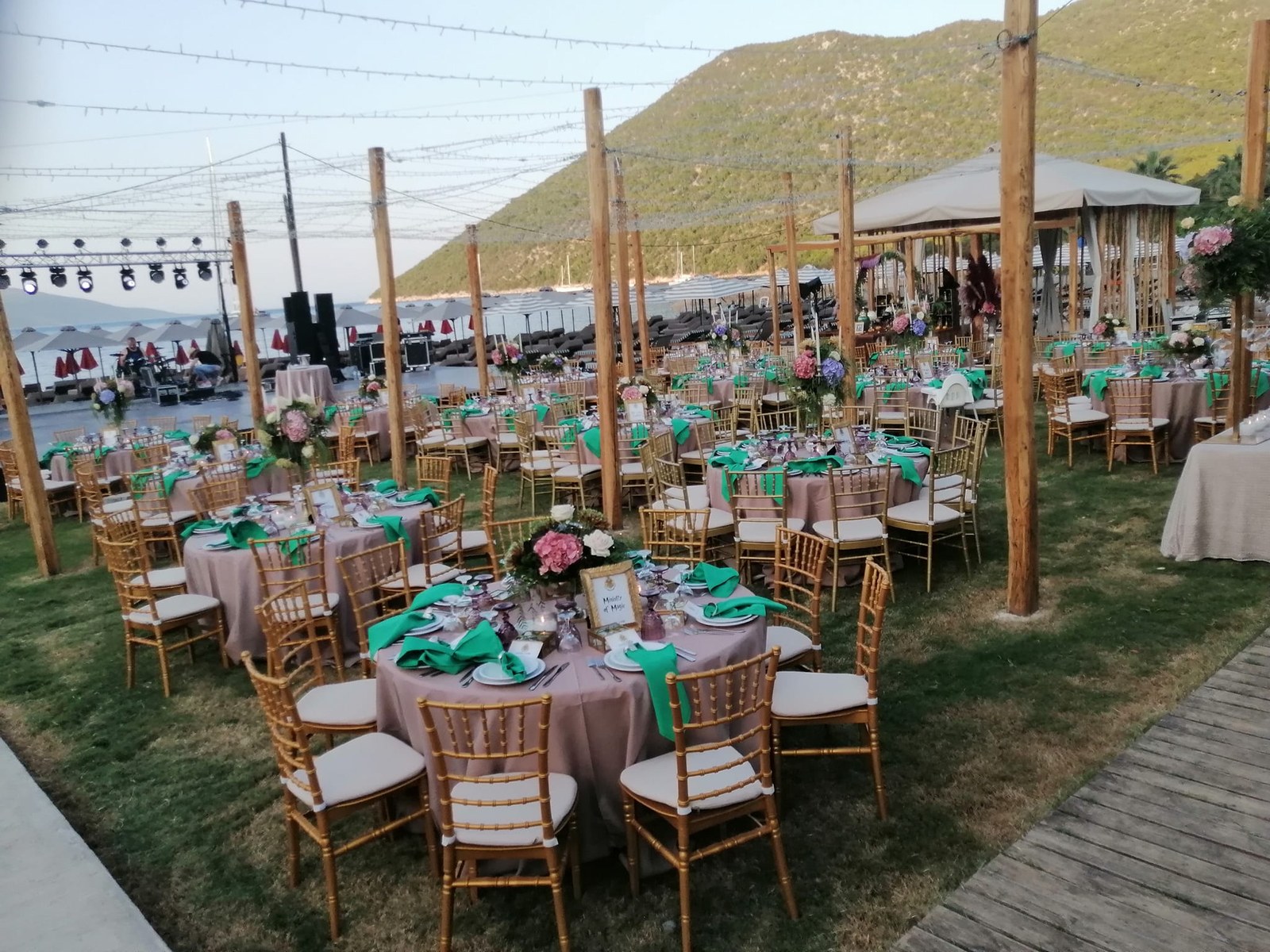 Outdoor celebration